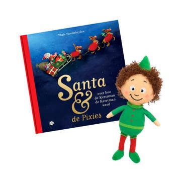Santa & De Pixies, Pakket Pixiepop + Over Hoe De Kerstman De, Ophalen of Verzenden, Nieuw, Thaïs Vanderheyden