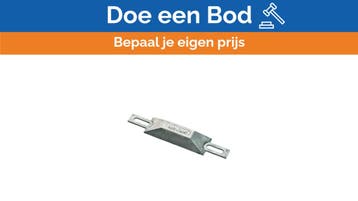 Bieden: Vetus ZINK02C 0.54 KG skin mounted zinc anode for b, Watersport en Boten, Bootonderdelen, Ophalen of Verzenden, Nieuw