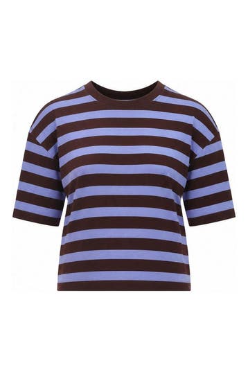Monki T-shirt in maat S Blauw, Monki, Verzenden, Zo goed als nieuw, Blauw