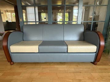 DSCO - Bank - Synthetisch leder - Art Deco-stijl