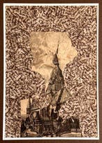 Jiri Kolar (1914-2002) - Exceptionnel collage chiasmage