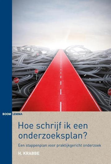 9789462365377 Hoe schrijf ik een onderzoeksplan?, Verzenden, Zo goed als nieuw, Hans Krabbe