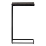 Bijzettafel Mangohout Alys Zwart (set Van 2), Verzenden, Nieuw, Industriële meubels, Overige vormen