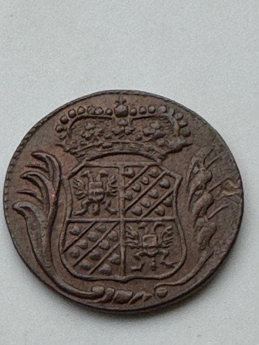 Nederland, Groninger Ommelanden Duit 1771, Postzegels en Munten, Munten | Nederland