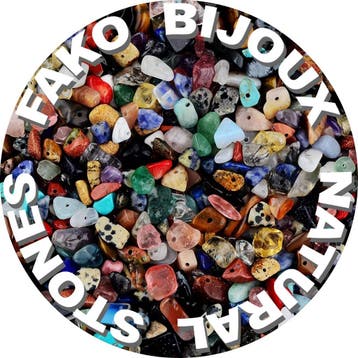 Fako Bijoux - Stukjes Natuursteen - Natuursteen Chips -, Verzenden, Nieuw
