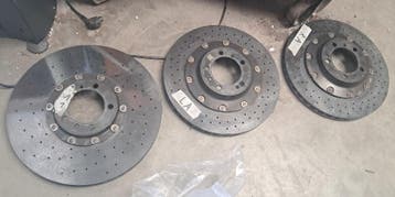 Porsche 992.1 TURBO remschijven, PCCB/Carbon !, Ophalen, Nieuw, Porsche