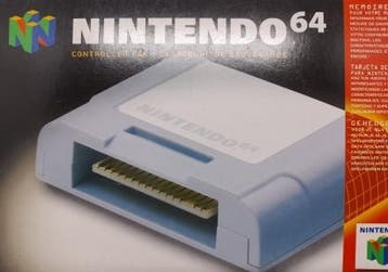 Nintendo 64 Controller Pak Boxed zonder Handleiding - iDEAL!, Ophalen of Verzenden, Gebruikt