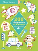 200 dingen om te kleuren 4+ / Kleine Kleuters / 1, Boeken, Verzenden, Zo goed als nieuw