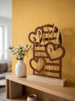 Luxe compacte decoratie van staal en hout, Huis en Inrichting, Verzenden, Nieuw