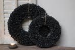 Krans Bakuli black 40 cm, Ophalen of Verzenden, Nieuw
