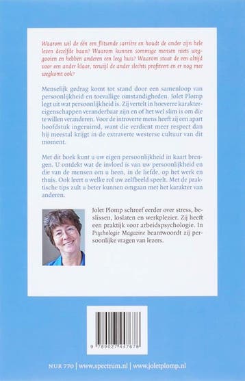 Een kwestie van persoonlijkheid 9789027447678 Jolet Plomp, Verzenden, Gelezen, Jolet Plomp