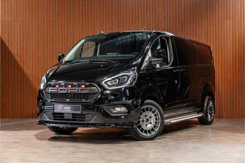 Ford Transit Custom 320 2.0 TDCI 170 PK L2H1 Limited DC | Du, Automaat, Stof, Gebruikt, Zwart
