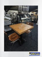 Luxe Eikenhouten Horeca Tafels 70x70 | 16 Stuks | Demo, Gebruikt