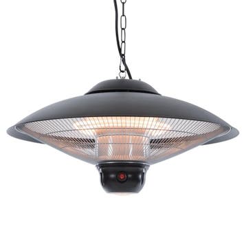 Sunred Heater Sirius Hanging 2100 terrasverwarmer - Zwart, Tuin en Terras, Terrasverwarmers, Verzenden, Nieuw, Elektrisch