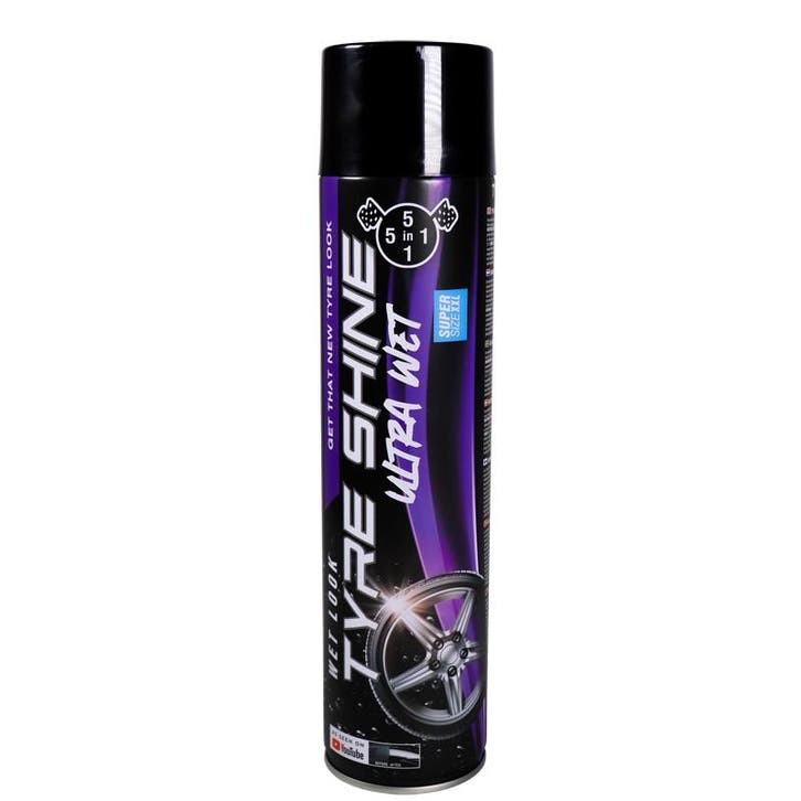 5in1 Bandenzwart extra glans 650ml, Motoren, Accessoires | Onderhoudsmiddelen, Verzenden