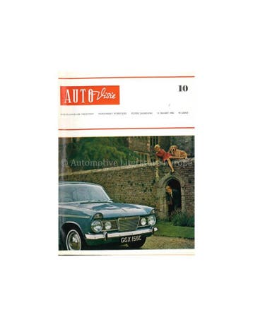 1966 AUTOVISIE MAGAZINE 10 NEDERLANDS, Nieuw, Author