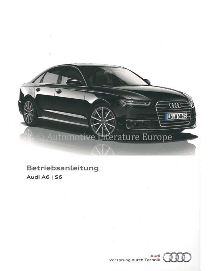 2018 AUDI A6 & S6 INSTRUCTIEBOEKJE DUITS, Auto diversen, Handleidingen en Instructieboekjes