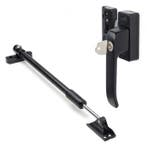 2x Raamsluiting met slot en blinde bevestiging +, Verzenden, Nieuw