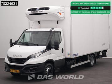 Iveco Daily 72C21 3.0L Automaat Lamberet Laadklep Koelwagen, Automaat, Stof, Gebruikt, Euro 6