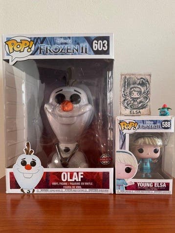 Frozen - Funko Pop Olaf #603 - Super Size Jumbo (25cm) +