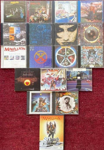 Marillion & Related - Nice lot of 17 CD’s & 1 DVD - Diverse, Nieuw in verpakking