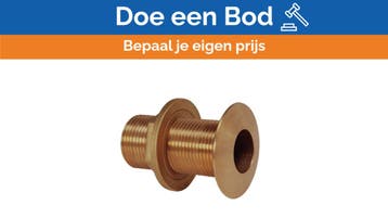 Bieden: Vetus Bronze Thru Hull Fitting G1 1/2 Inch for Boat, Ophalen of Verzenden, Nieuw, Kombuis en Sanitair, Zeilboot of Motorboot