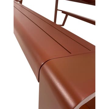 Picknickset-Estilo-Rood-Aluminium-220cm-Lesli Living, Verzenden, Nieuw