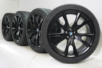 BMW X7 G07 755M 22 inch velgen Pirelli Winterbanden Nieuw Or, Gebruikt, Velg(en), Overige maten, Winterbanden