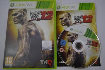 WWE 12 (360), 1 speler, Verzenden, Zo goed als nieuw