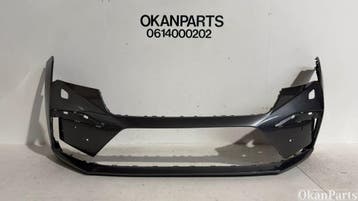 Skoda Enyaq iV Sportline voorbumper 5LA807221F, Ophalen, Gebruikt, Voor, Bumper
