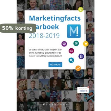 Marketingfacts Jaarboek / 2018-2019 / Marketingfacts / 13, Verzenden, Zo goed als nieuw, Jeroen Mirck