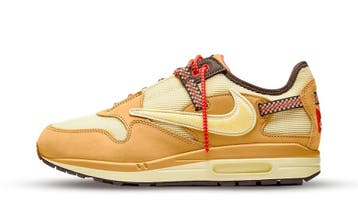 Nike Air Max 1 Travis Scott Cactus Jack Wheat Lemon Drop, Kleding | Heren, Schoenen, Nieuw