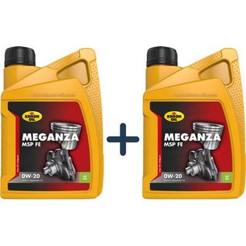 Kroon Olie Aanbieding: 2 X  Meganza Msp Fe 0W20 1L, Verzenden, Nieuw