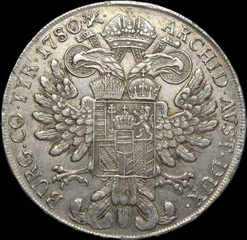 Oostenrijk. Maria-Theresia. Thaler (taler) 1780/1817-1833,
