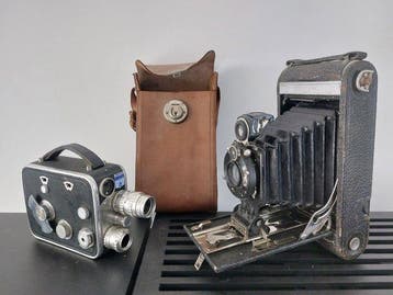 Kodak JR. Autographic n 2c + CinéGEL Super 8 HL - SOM, Nieuw