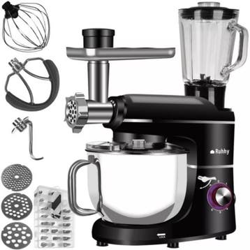 Ruhhy keukenrobot 2200W – 3-in-1 foodprocessor met blende., Ophalen of Verzenden, Nieuw