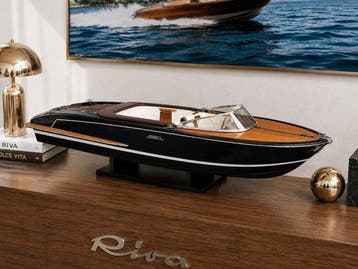 Grand Riva Iseo Maquette de luxe 70 cm bois 1:12 - Modelboot, Nieuw