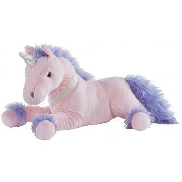 Eenhoorn knuffel - pluche - 50 cm - roze - speelgoed, Verzenden, Nieuw