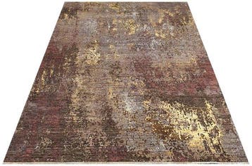 Designer tapijt met zijde - Vloerkleed - 301 cm - 198 cm, Nieuw