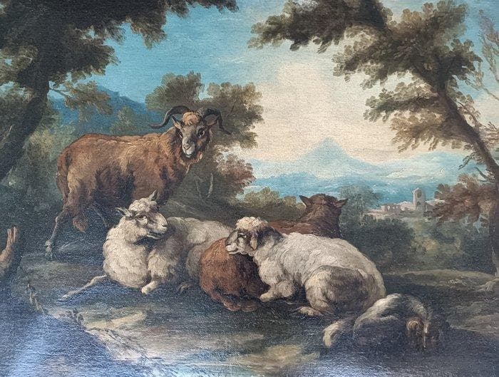 Philipp Peter Roos, detto Rosa da Tivoli (1657-1706), Kring, Antiek en Kunst, Kunst | Schilderijen | Klassiek