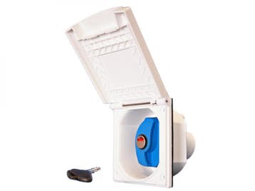 Waterinbouwdoos Vierkant Wit, Caravans en Kamperen, Camper-accessoires, Ophalen of Verzenden, Nieuw