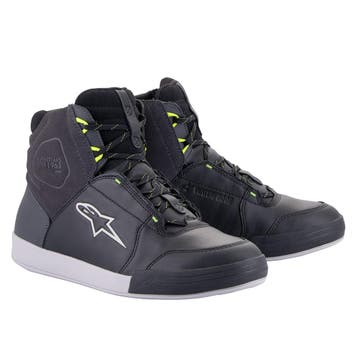 Alpinestars Chrome Drystar Schoenen Zwart Donkergrijs Geel, Nieuw met kaartje, Alpinestars, Laarzen, Heren