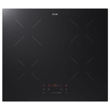 ETNA KI159ZT Inductiekookplaat 60 cm – 4 zones, Slider,, Witgoed en Apparatuur, Kookplaten, Verzenden, Nieuw