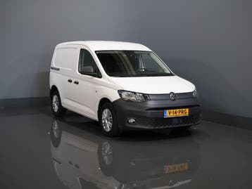 Volkswagen Caddy Cargo 2.0 TDI 100 pk Omvormer/ Sortimo/ Cru, Stof, Gebruikt, Volkswagen, Wit