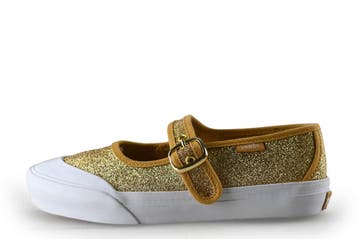Vans Ballerinas Meisjes in maat 34 Goud, Jongen of Meisje, Zo goed als nieuw, Vans, Verzenden