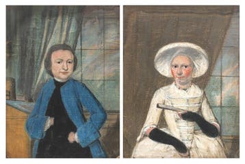 Rienk Jelgerhuis, 2 portretten:H. Habbema en F.D. Bokkema