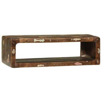 vidaXL TV-kast Multikleur 80 x 30 x 25 cm Massief gerecycled, Verzenden, Nieuw