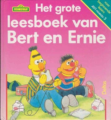 Het grote leesboek van Bert en Ernie 9789024350100, Verzenden, Gelezen