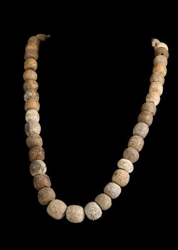 Prehistorisch Mammoetbeen Kralenketting (Zonder