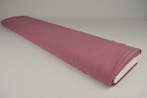 Donker oud roze chiffon stof  - 15 of 50 meter rol, Overige kleuren, 120 cm of meer, Ophalen of Verzenden, Polyester